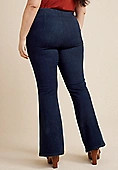 Plus Size m jeans by maurices™ Flare Sleek Pull On High Rise Jean | Maurices