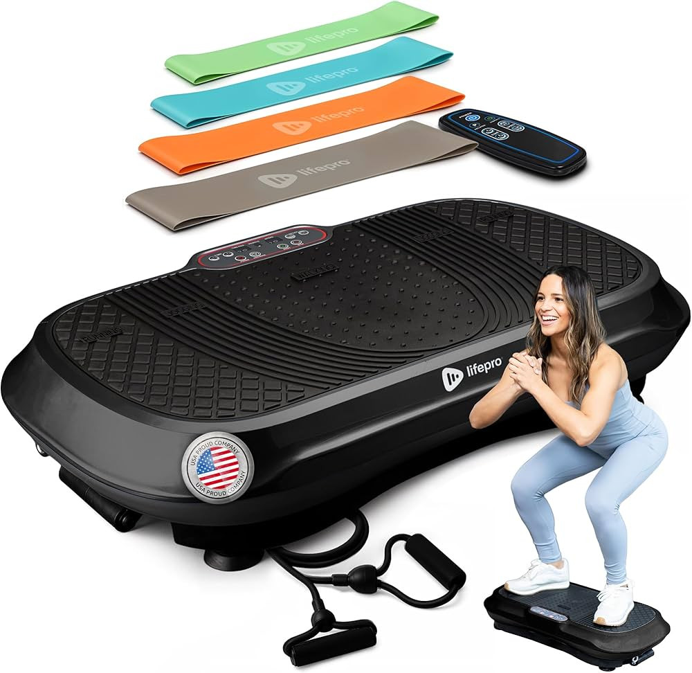Lifepro Waver Vibration Plate Exercise Machine for Lymphatic Drainage, Muscle Activation, Full-Bo... | Amazon (US)