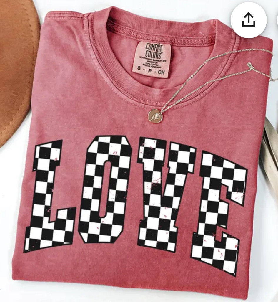 Comfort Colors Retro Valentine’s checkered shirt 🖤🤍❤️

#LTKSeasonal #LTKFindsUnder50 #LTKGiftGuide