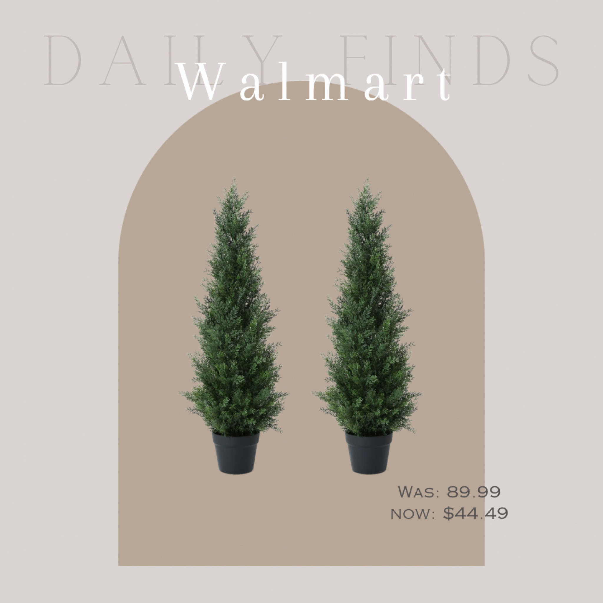 These set of 2 - 3ft outdoor cedar plants are on sale! 


Outdoor artificial plants, outdoor decor, front porch decor, home decor 


#walmart 

#LTKHome #LTKSaleAlert