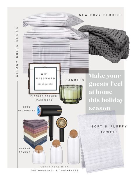 ‘It’s the season and our first hosting guide! Stock up your guest rooms with all necessities to make them feel at home 

#LTKstyletip #LTKSeasonal #LTKhome