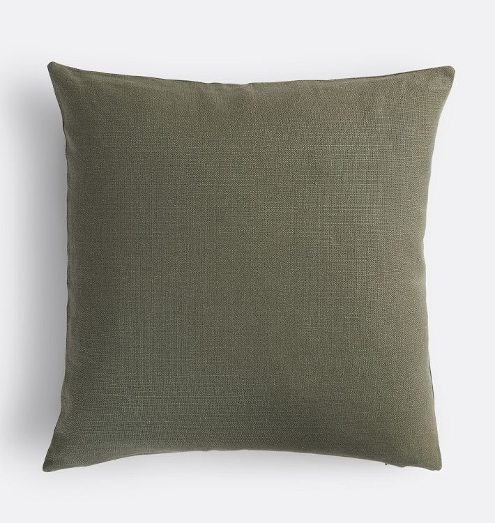 Solid Linen Pillow Cover | Rejuvenation