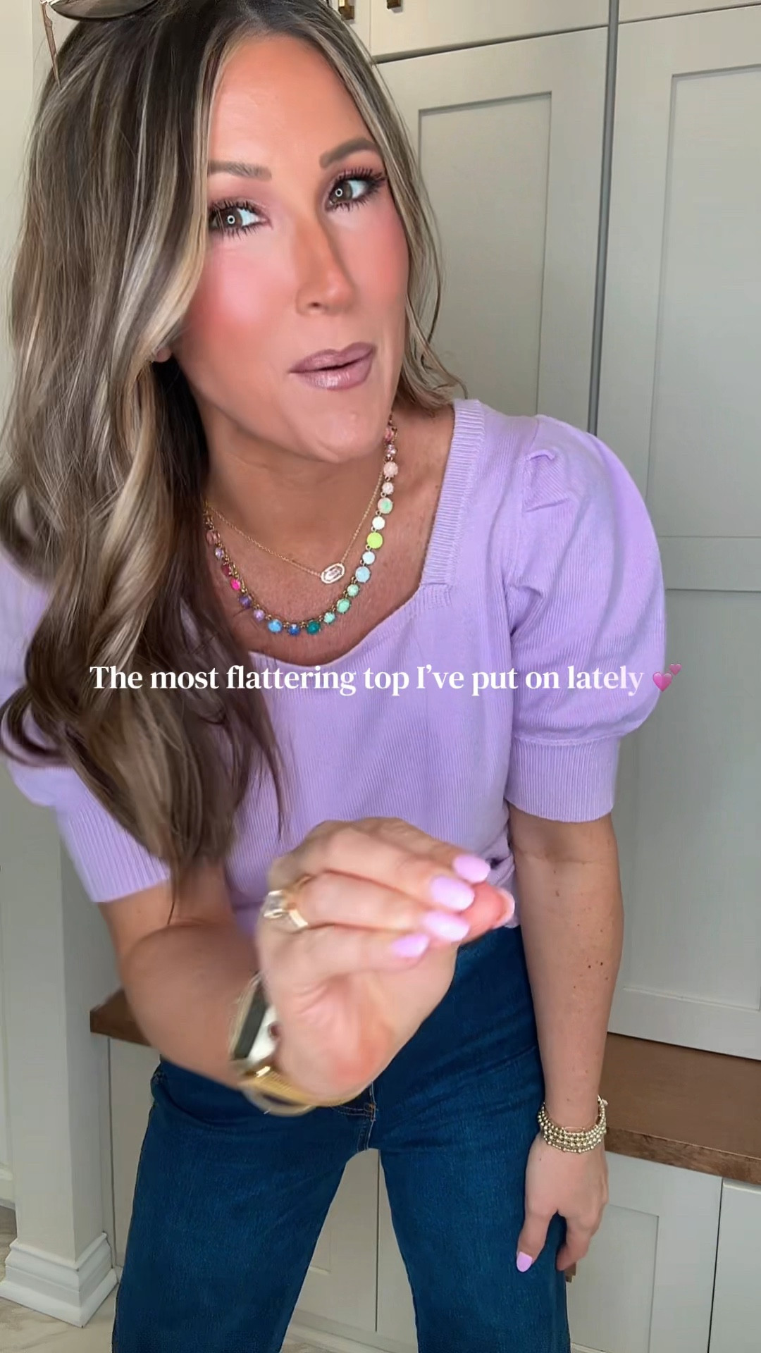 spring outfits 2026

The most flattering top I’ve put on lately 💕

This is one of those tops that just instantly makes you look put together 💕

The square neckline is SO flattering and the puff sleeves give it the perfect feminine touch without trying too hard

Easy to dress up or wear casual for everyday mom life

square neck puff sleeve top
flattering spring tops for women
dressy casual mom outfits

#momstyle #springoutfits #preppystyle #everydayoutfits #tiktokshopspringglowup @Cicy Bell shop 

#LTKootd #LTKWorkwear #LTKmomlife