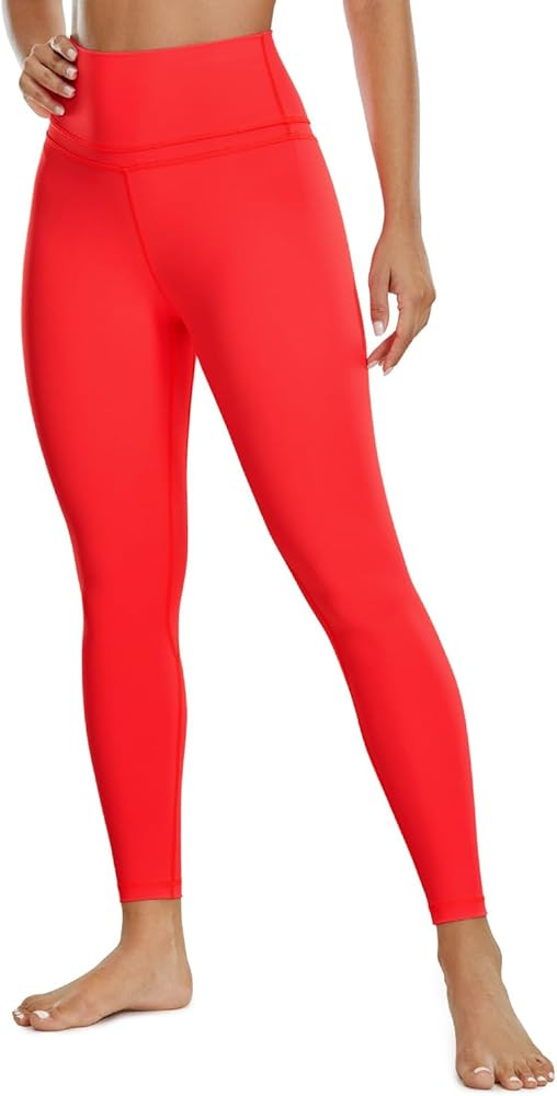Amazon.com: CRZ YOGA Womens Naked Feeling Workout 7/8 Yoga Leggings - 25 Inches High Waist Tight ... | Amazon (US)