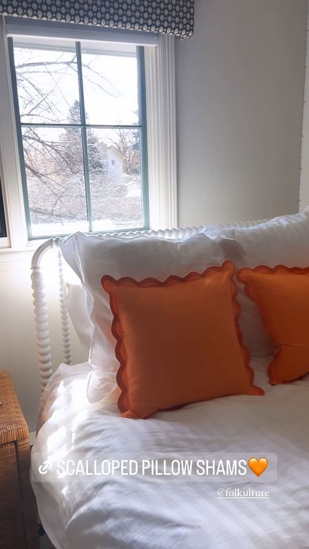 Beachy teen girl bedroom with touches of white, orange and black! 

#LTKstyletip #LTKVideo #LTKhome