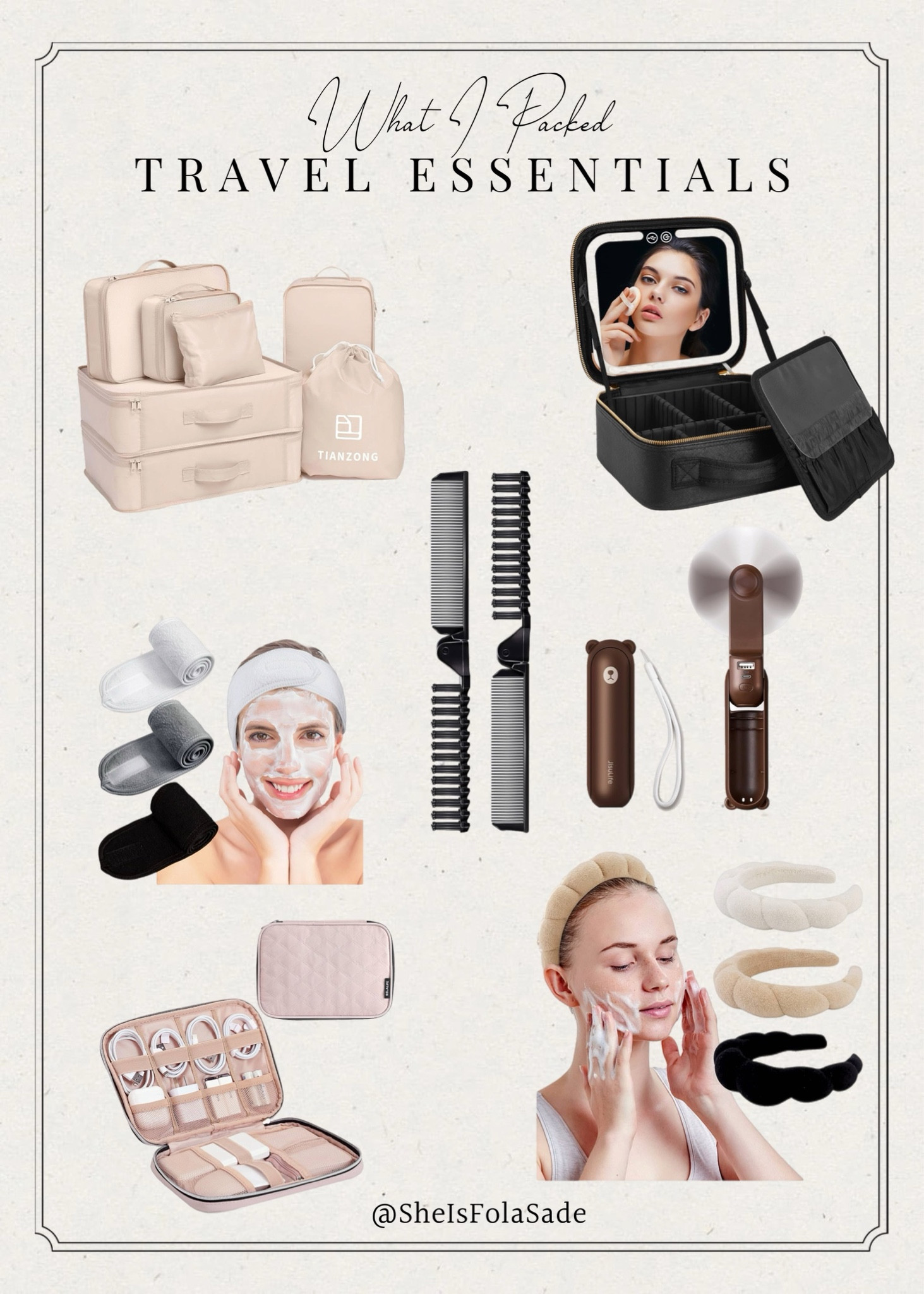 Travel Essentials. Everything I packed on my trip to Atl. 

#LTKTravel #LTKSaleAlert #LTKBeauty