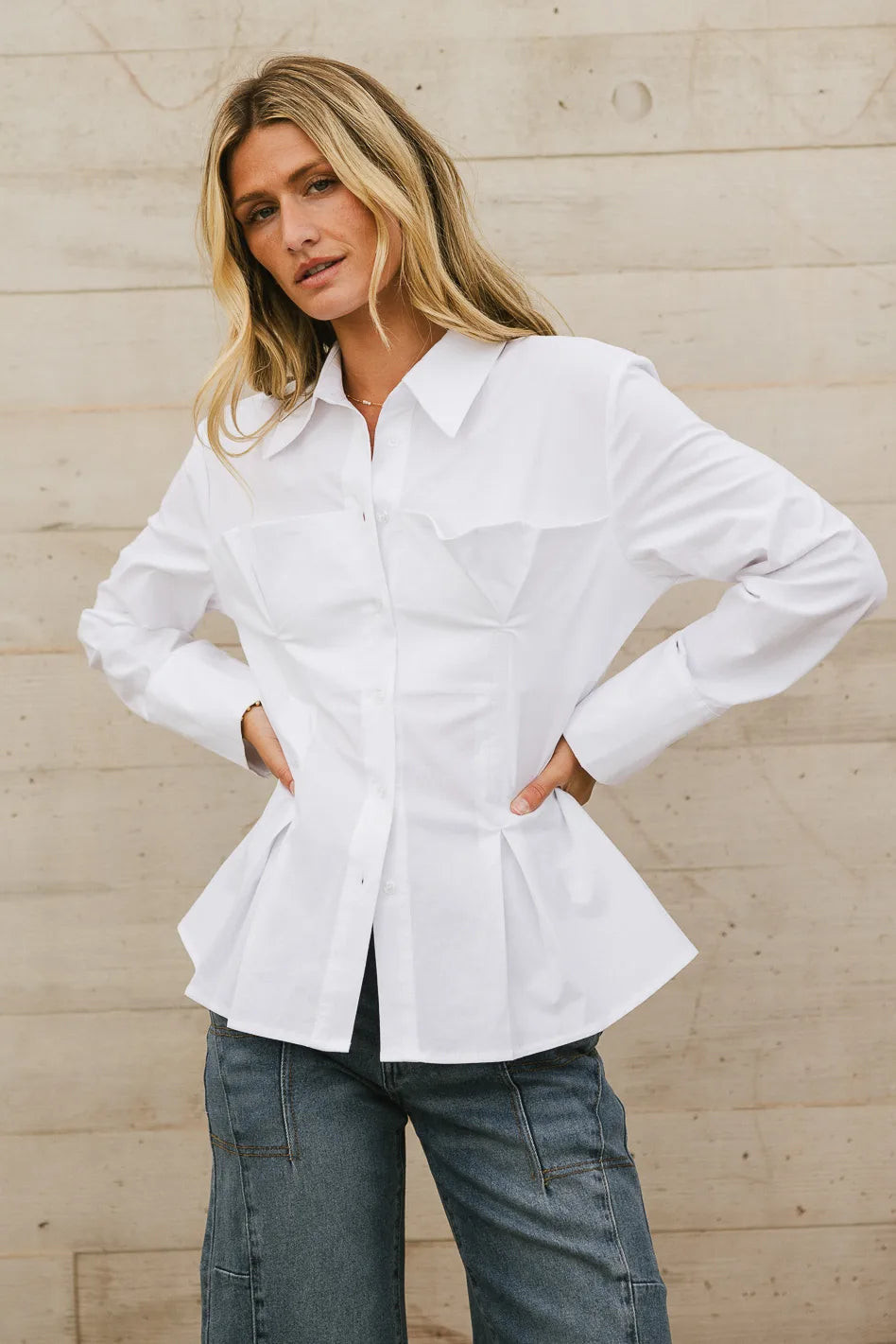 Valerie Corseted Button Up | Böhme US