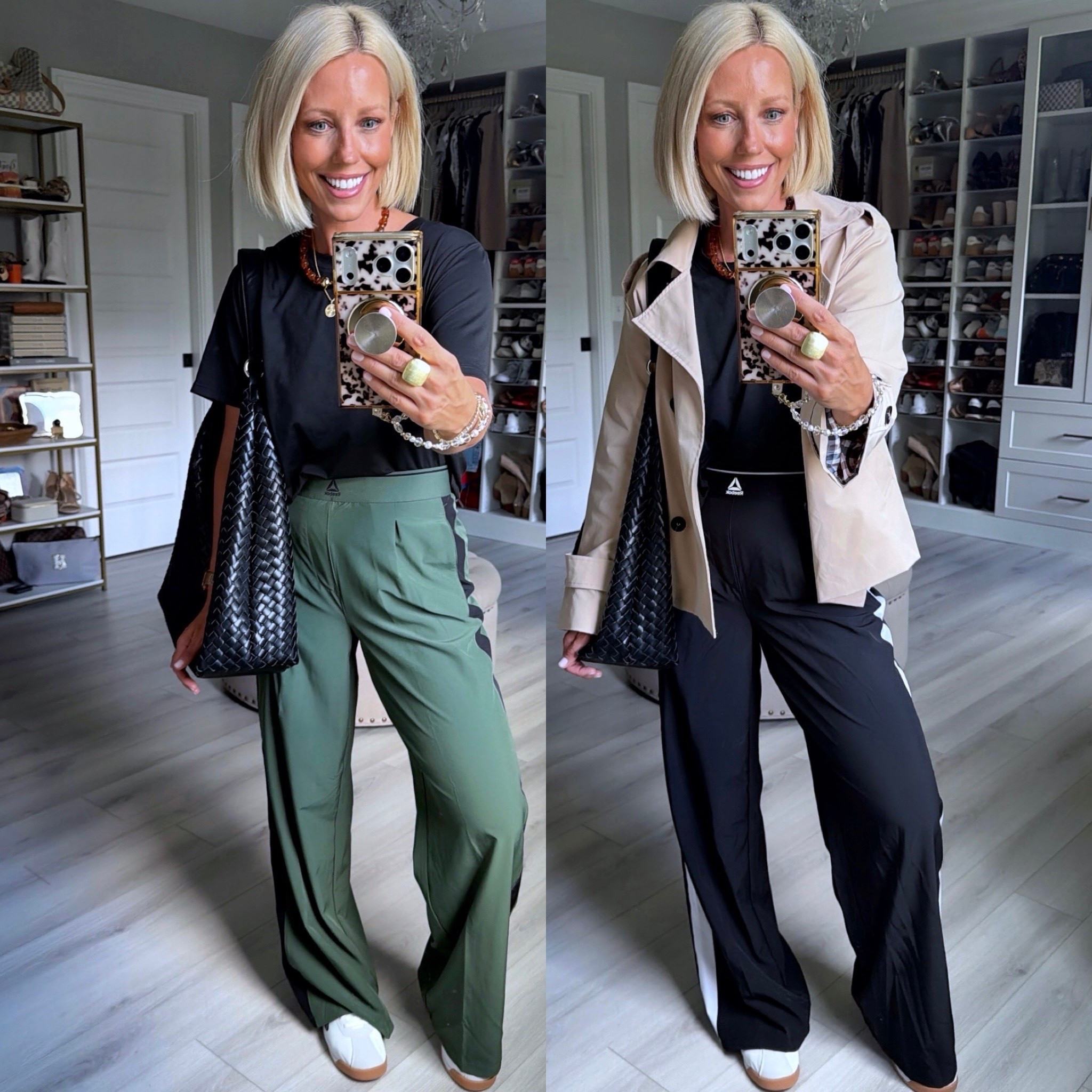 Walmart understood the assignment 👏 These NEW track pants are giving major Alo vibes without the price tag! 😍 Perfect for athleisure, errands, travel, or styling an elevated casual outfit.
⬇️⬇️⬇️
Pants small
Tee medium
Jacket small
Shoes TTS

Affordable fashion • Walmart fashion finds • Walmart new arrivals • track pants • athleisure outfits • affordable activewear • Alo look for less • comfy outfits • trendy Walmart finds • fall fashion

#LTKootd #LTKmomlife #LTKActive