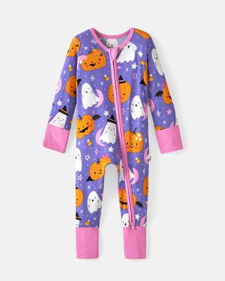 Moonlit Magic Purple Zippy | Little Sleepies