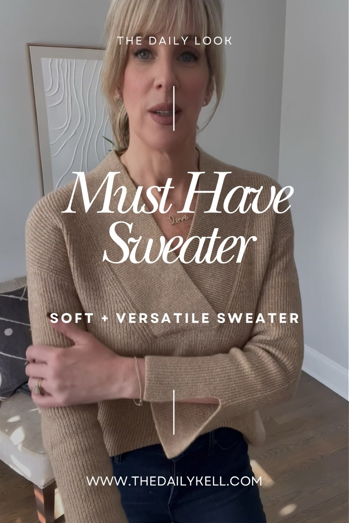MUST HAVE ALERT!  

This sweater is soft and versatile.  Easily can be dressed up or down and can be layered or worn alone.  Wearing size small.  

#outfitinspo #outfitinspiration #ootdfashion #outfitoftheday #outfitideas #styleinspo #casualstyle #ottdfashion #ootdstyle #dailylook #fashionstyle #ootdinspiration #outfitsideas #outfitstyle #over50style #over40style 

#LTKover40 #LTKfindsunder50 #LTKworkwear