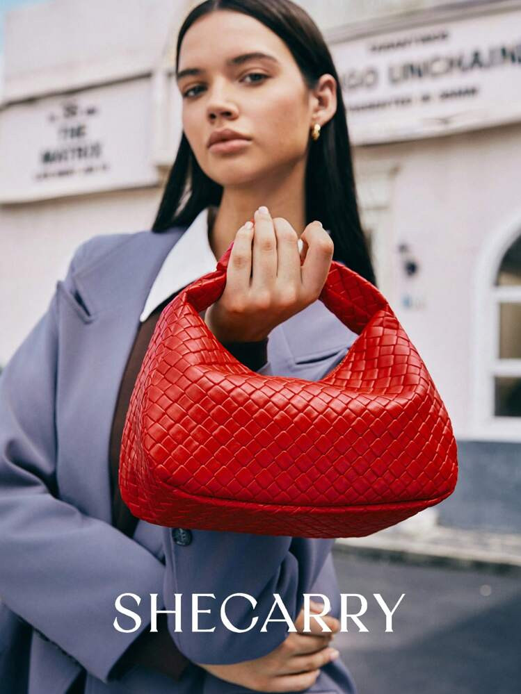 SHECARRY Women Top Handle Bags PU Leather  For Business/Commute/Work/Office Casual
Old Money Styl... | SHEIN