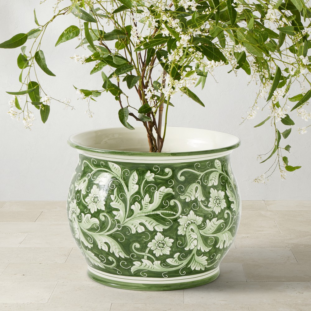 Italian Hand-Painted Tuscany Planter product image from the verified GPgrows LTK collection