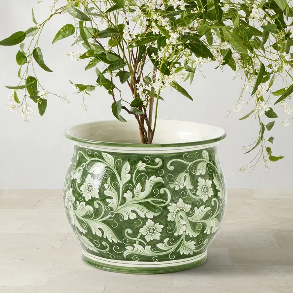 Italian Hand-Painted Tuscany Planter product image from the verified GPgrows LTK collection