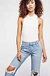 Maggie Mid-Rise Straight-Leg Jeans | Free People (Global - UK&FR Excluded)