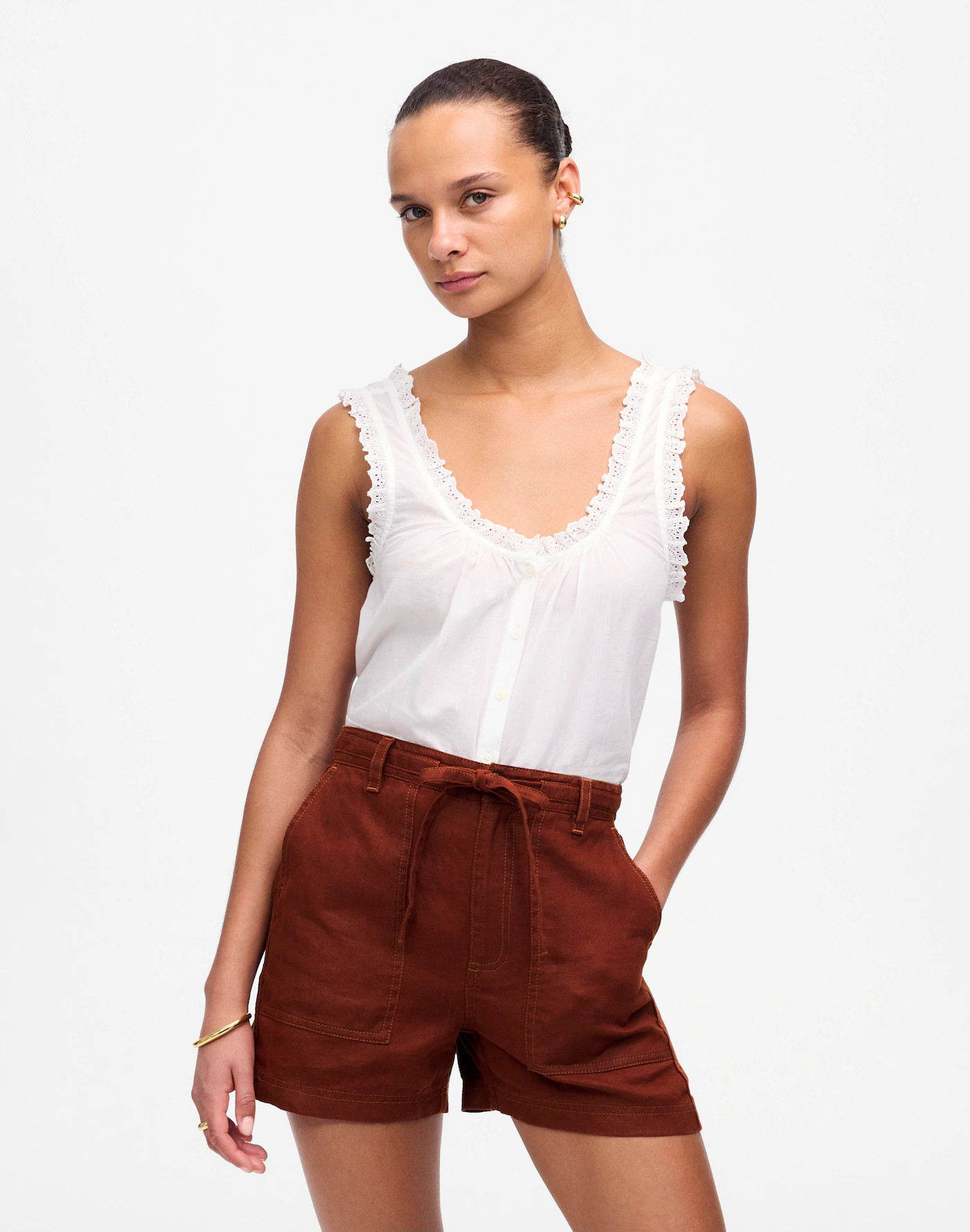 Pull-On Drawstring Shorts | Madewell