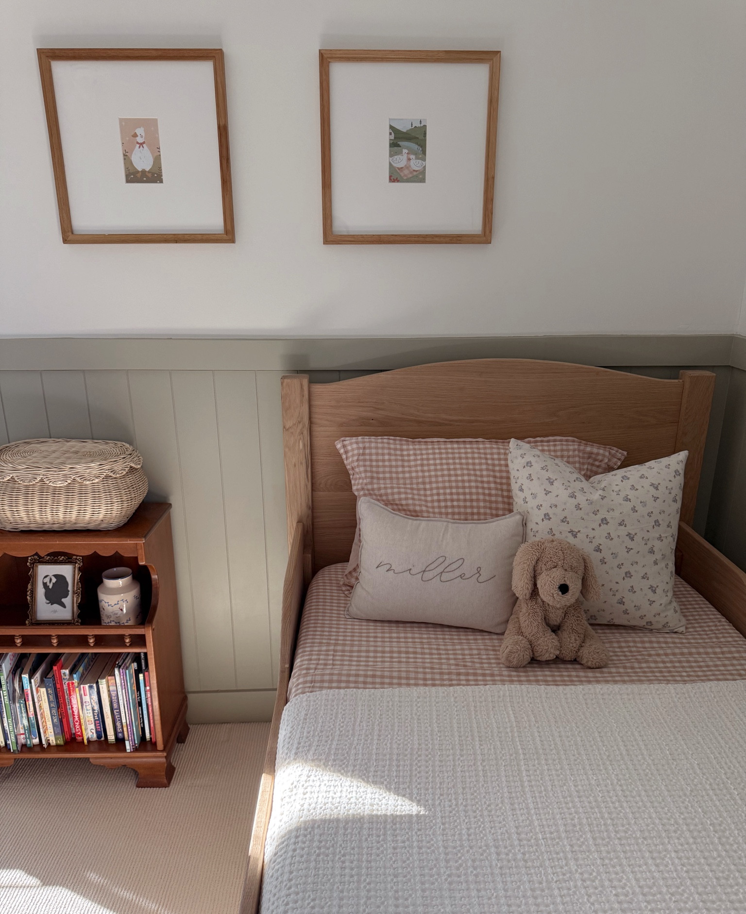 toddler big girl bed 🫶🏼☁️