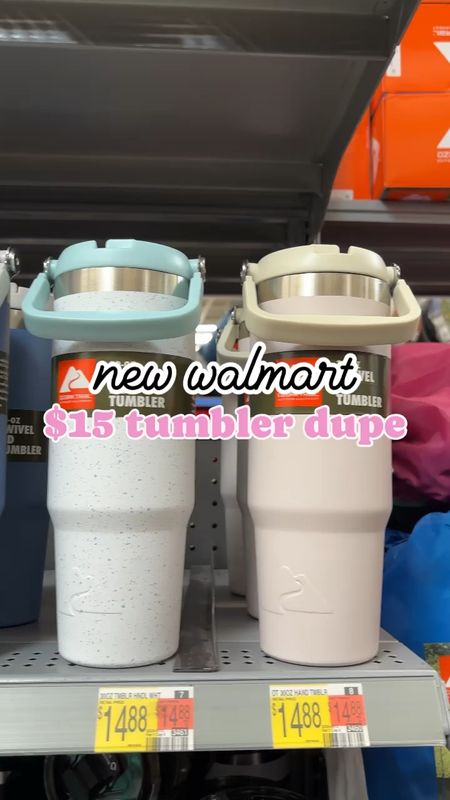 New 30oz tumbler dupe from walmart!! Flip straw stainless steel tumbler

These look similar to the popular iceflow tumblers!

#stanley #getthelookforless #tumbler #viralwalmart #walmartfinds #walmartmusthave

#LTKfitness #LTKVideo #LTKfindsunder50