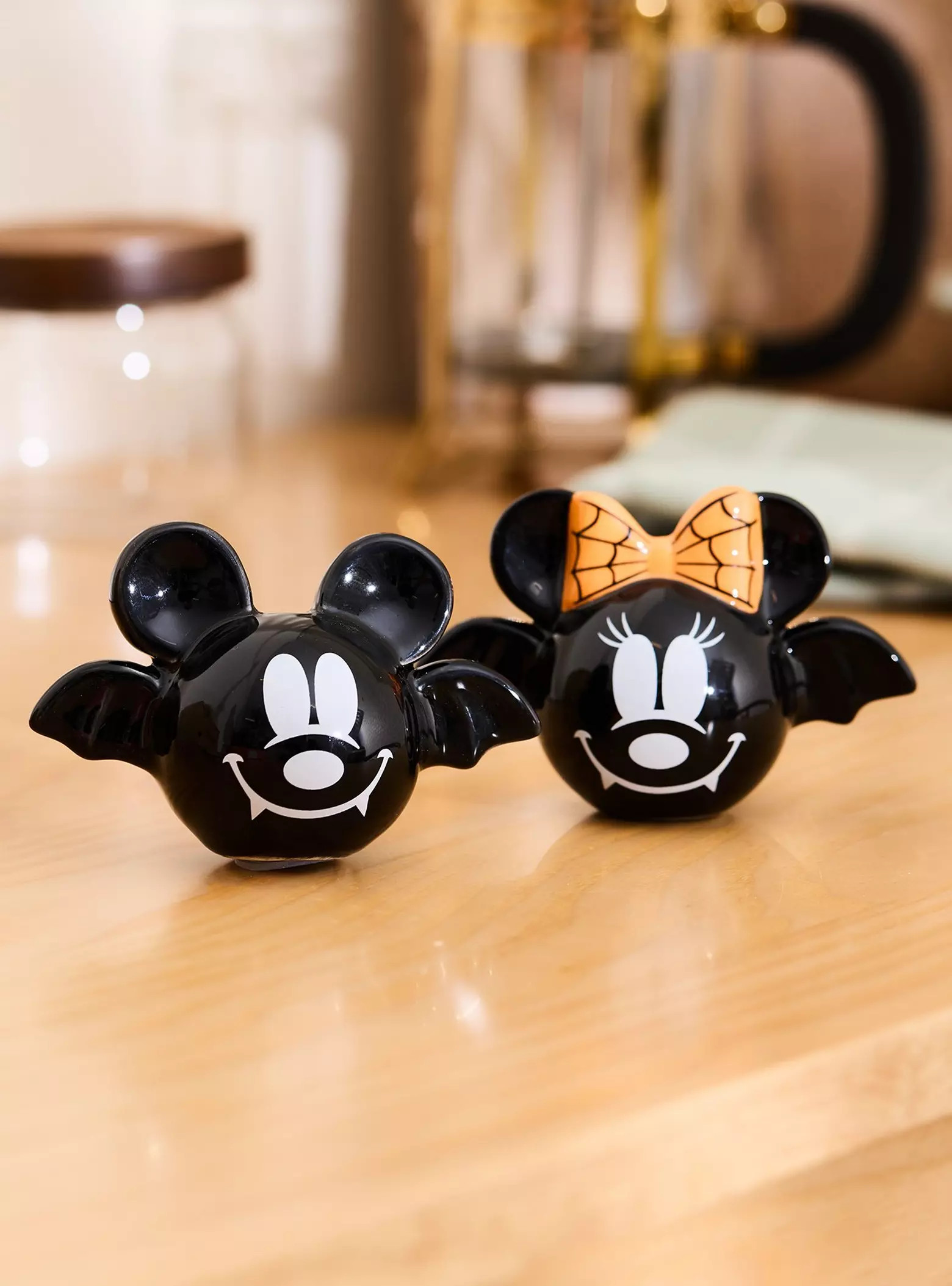 Disney Mickey & Minnie Bats Figural Salt & Pepper Shakers | BoxLunch | BoxLunch