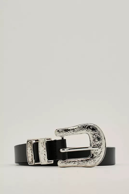Leather Western Belt | Nasty Gal (US)
