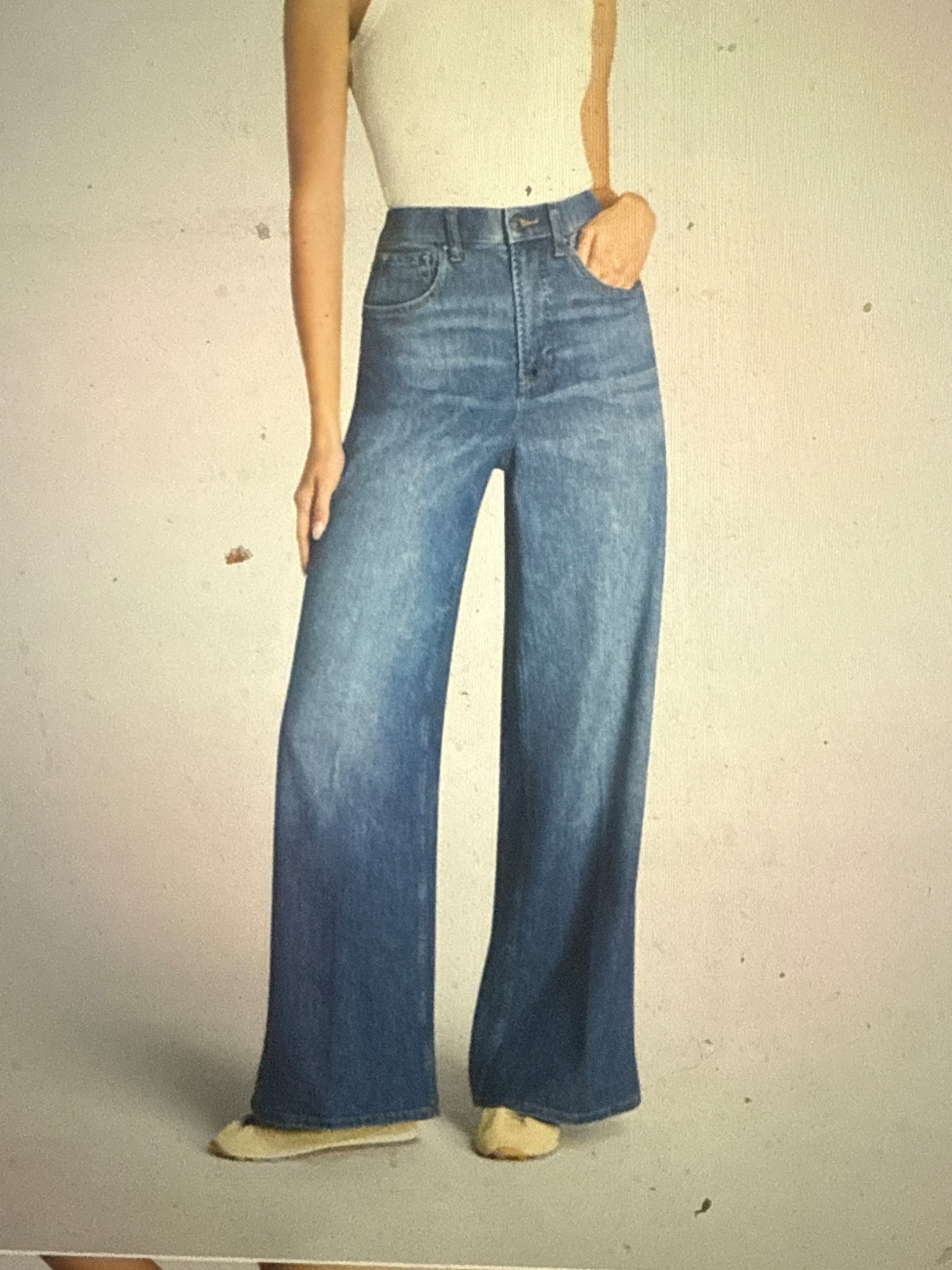 Super wide leg jeans 