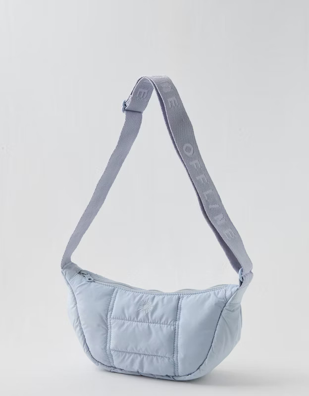 OFFLINE By Aerie Puff Love Mini Crescent Bag | Aerie