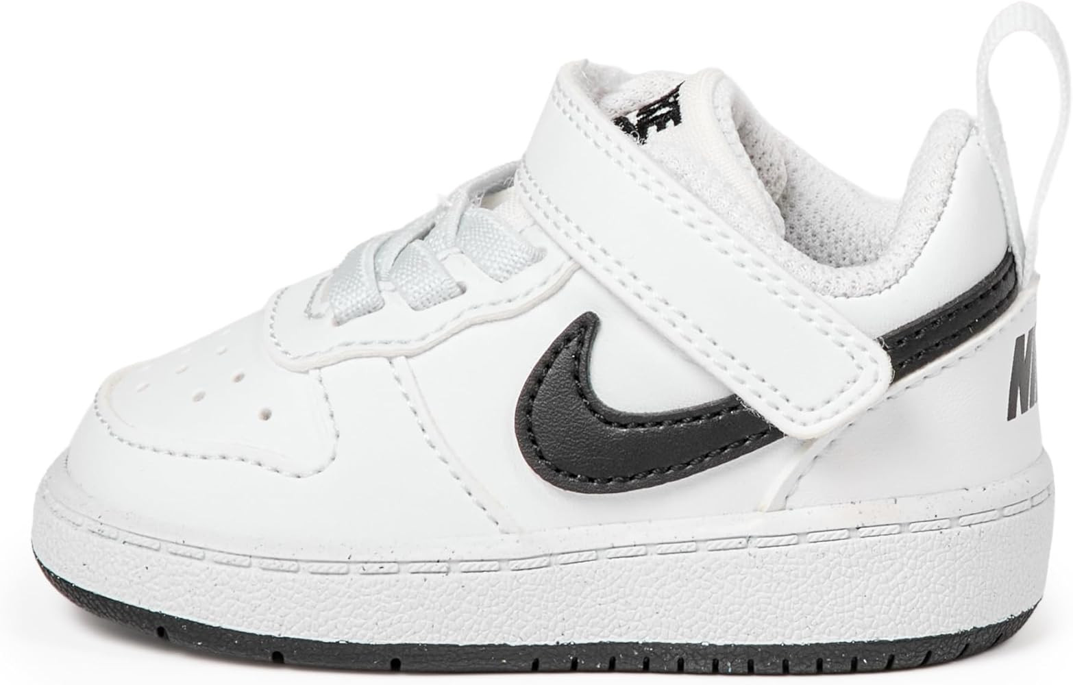 Amazon.com | Nike Baby/Toddler Court Borough Low Recraft Shoes, White/Black, 5C | Sneakers | Amazon (US)