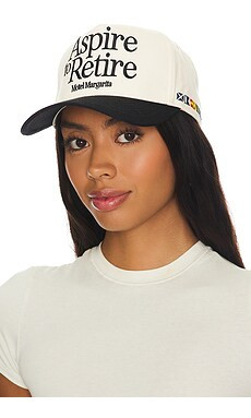 Motel Margarita Regatta Snapback Hat in Bone & Black from Revolve.com | Revolve Clothing (Global)