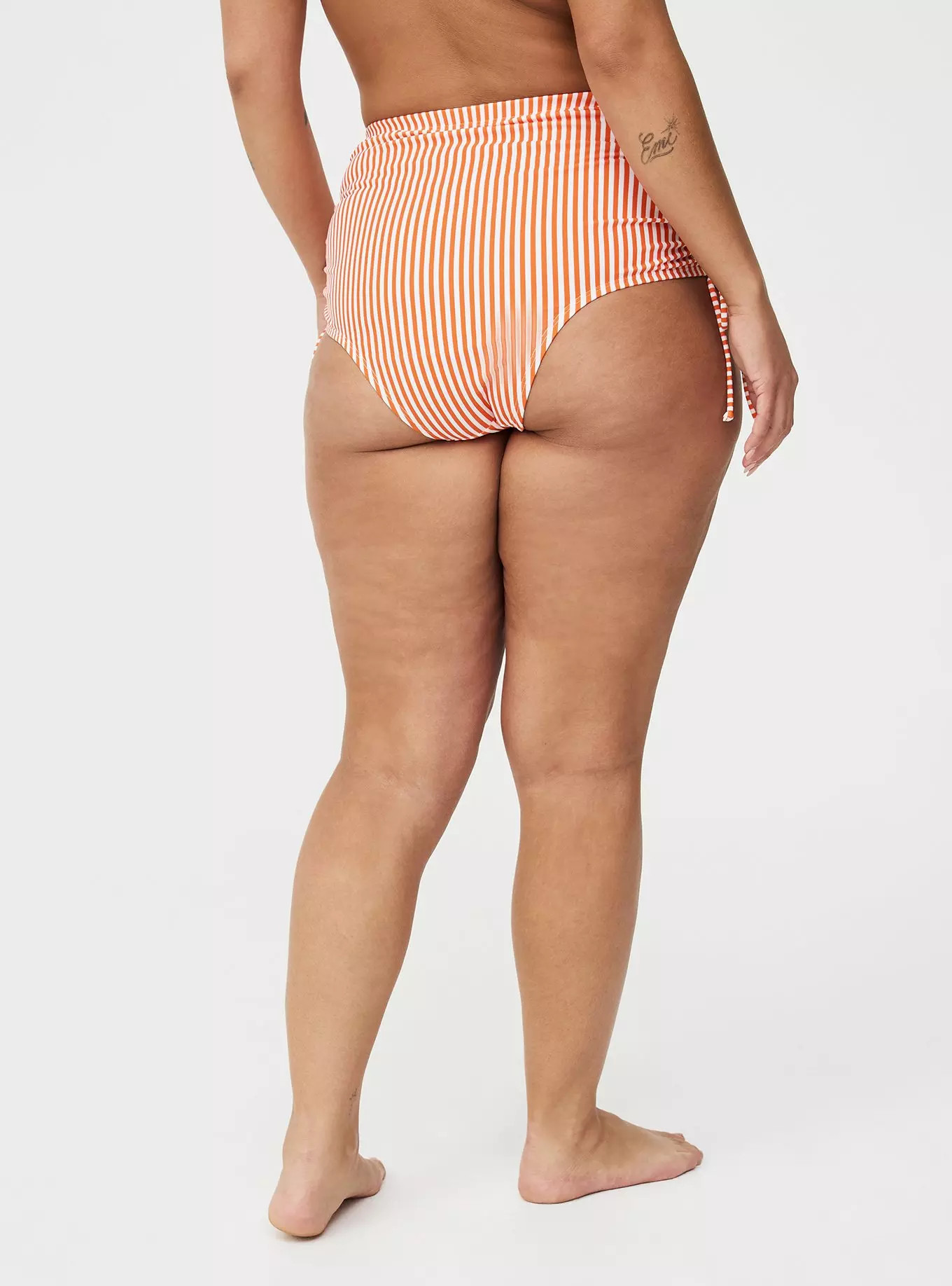 High-Leg Side-Tie Cheeky Swim Bottom | Torrid (US & Canada)