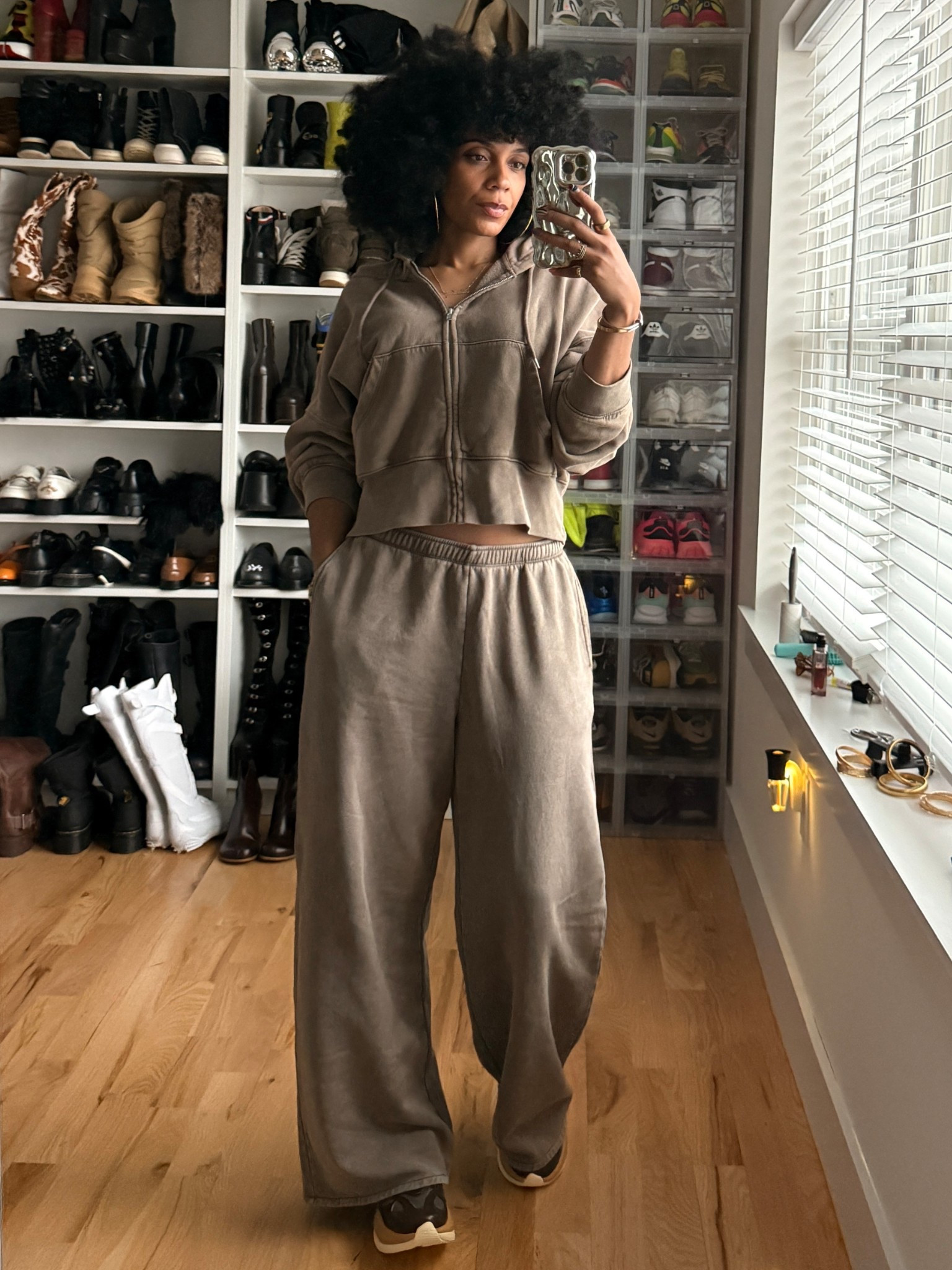 Top - large
Bottoms - medium 