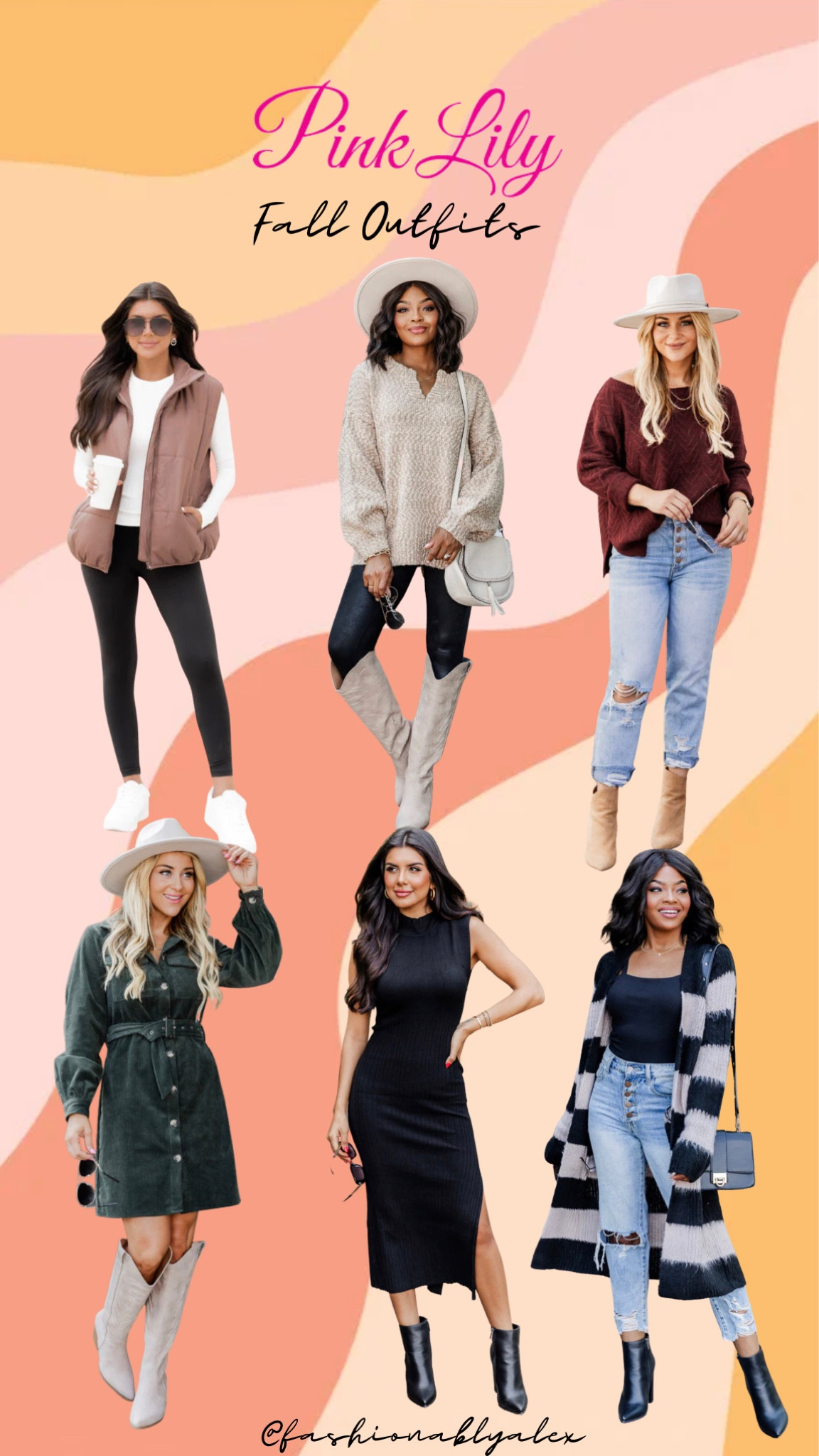 Fall Outfits from Pink Lily! #fallfashion #falloutfits

#LTKmidsize #LTKstyletip #LTKSeasonal