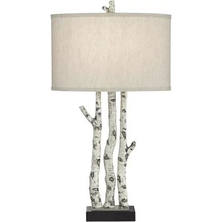 WEISANTIQ Forest Birch Branches Metal Table Lamp in Natural | Walmart (US)