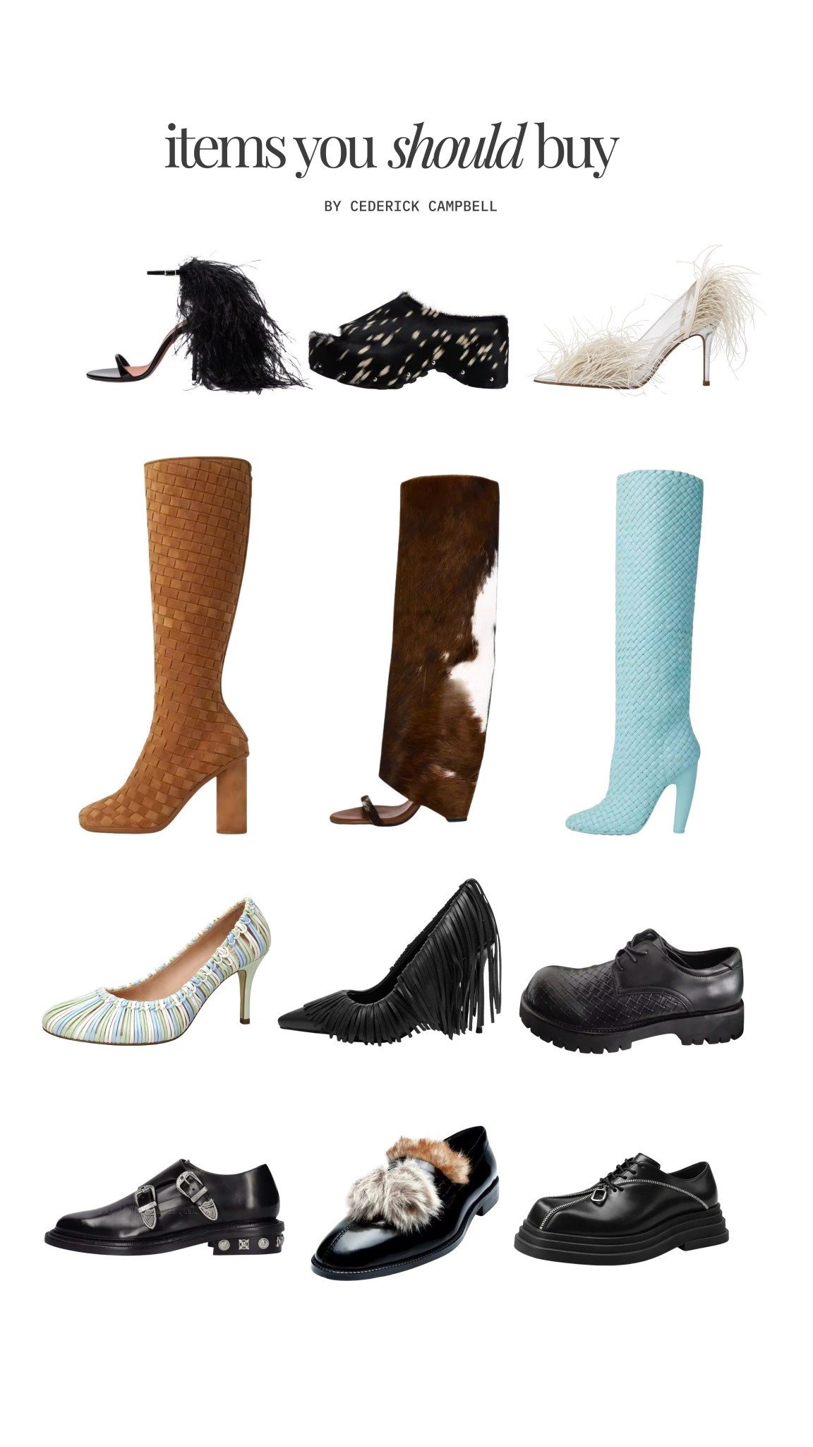 Affordable shoe finds I found on AliExpress while casually browsing. 