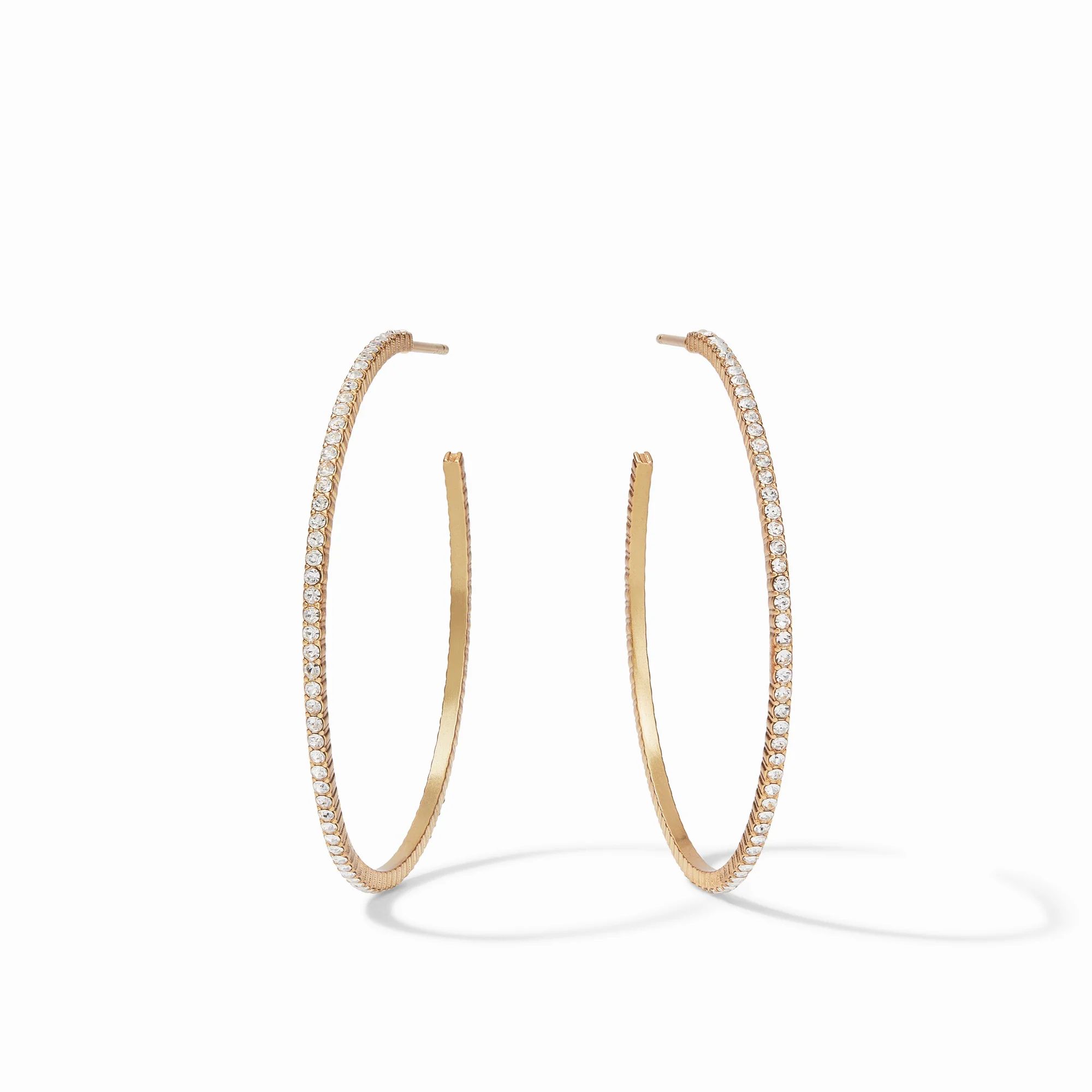 Windsor Cubic Zirconia Hoop Earrings | Julie Vos | Julie Vos