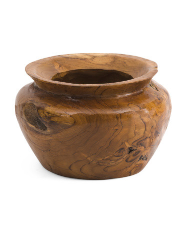 9x6 Teak Wood Bowl | Marshalls