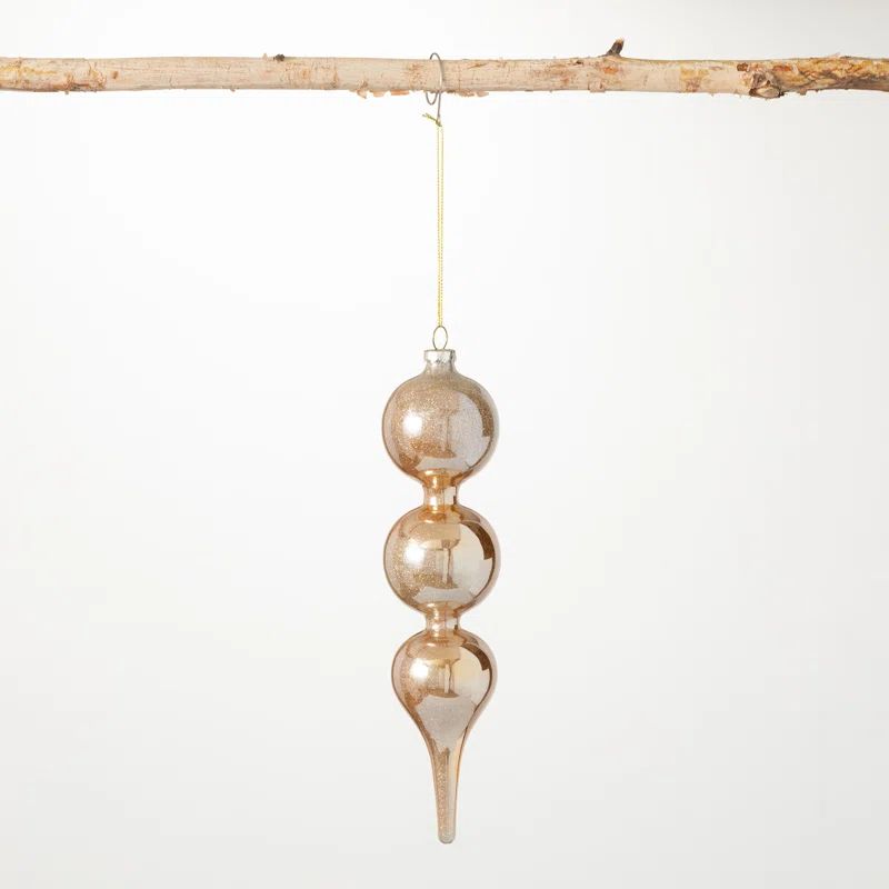 Lustrous Drop Solid Finial Ornament | Wayfair North America