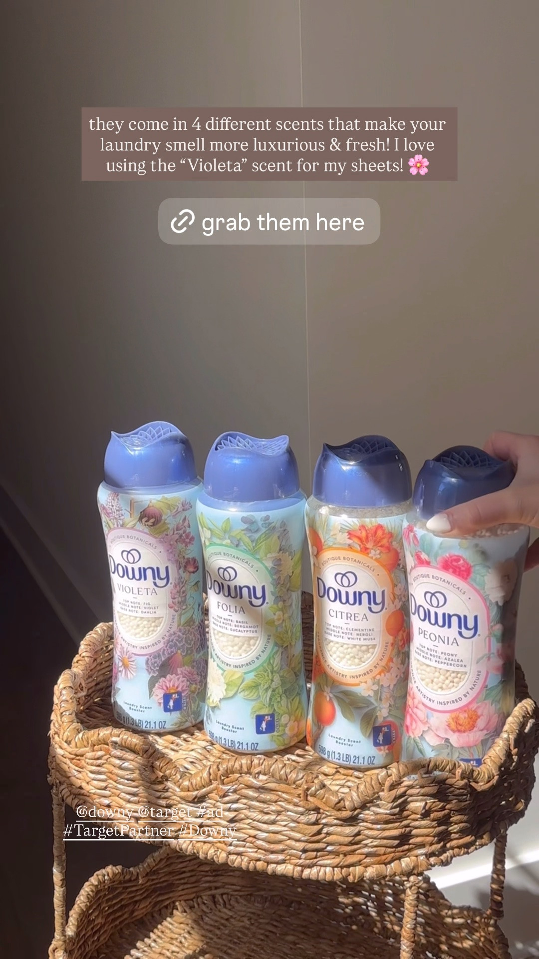 #ad nothing better than fresh sheets that smell this good🩷🧺 lately I’ve been loving these @downy Boutique Botanicals Scent Booster Beads from @target ! 👏🏼 Make sure to shop them below to upgrade your laundry routine! #TargetPartner #Downy

#LTKHome
