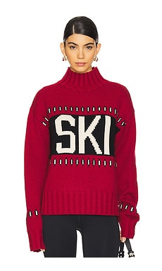 Lovers and Friends Annabel Ski Sweater in Red from Revolve.com | Revolve Clothing (Global)