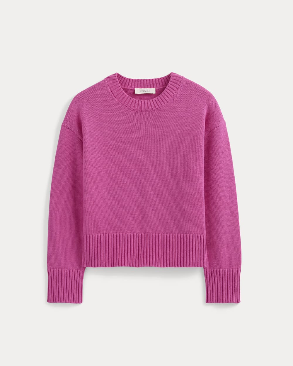 The Boxy Sweater in Everyday Cotton | Rose Violet | Everlane