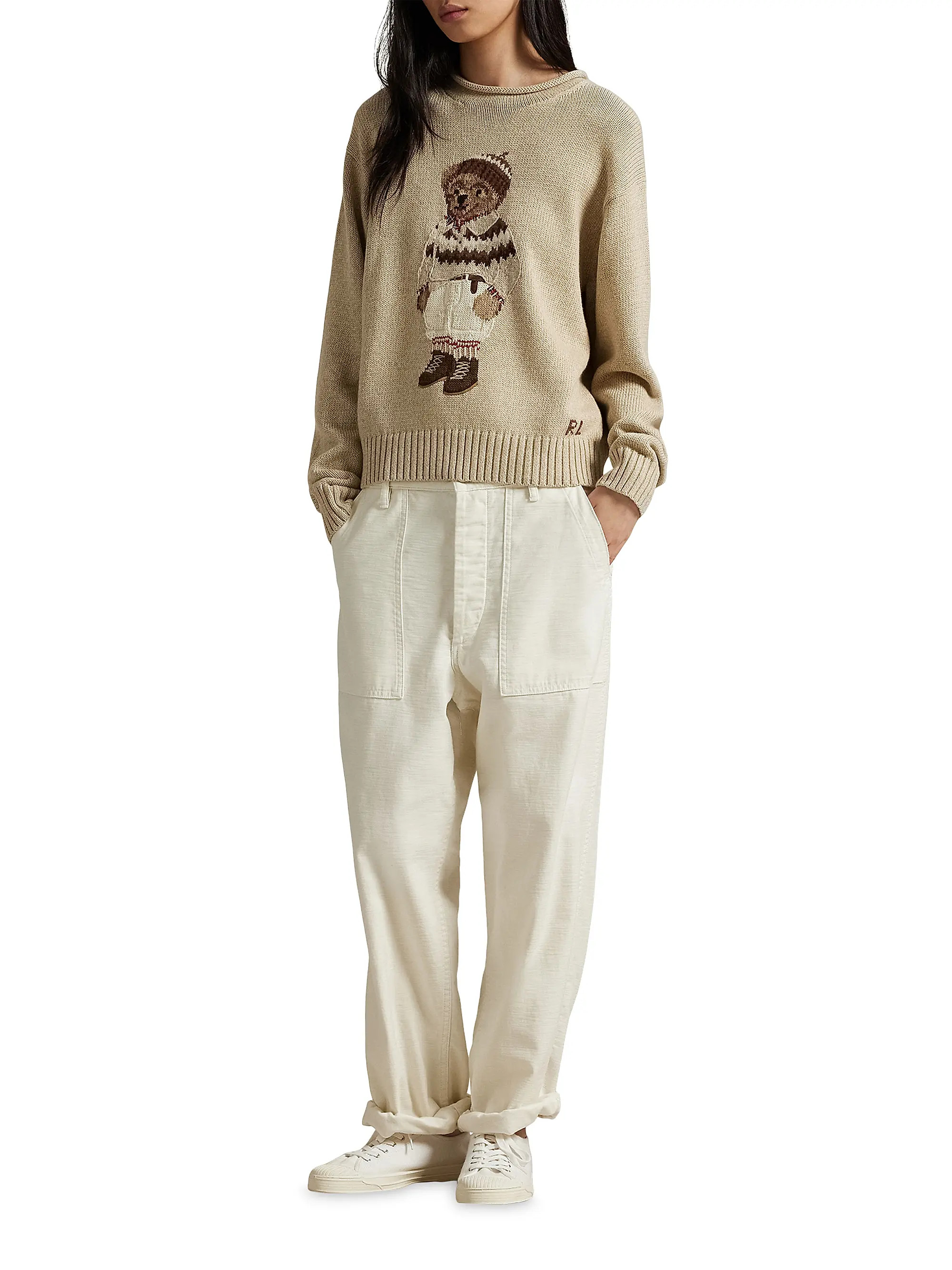 Polo Bear Rolled Sweater | Saks Fifth Avenue