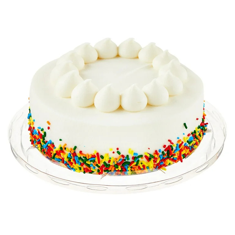 Freshness Guaranteed 5" Vanilla Cake with Vanilla Icing, 15.9 oz, Refrigerated, Regular | Walmart (US)