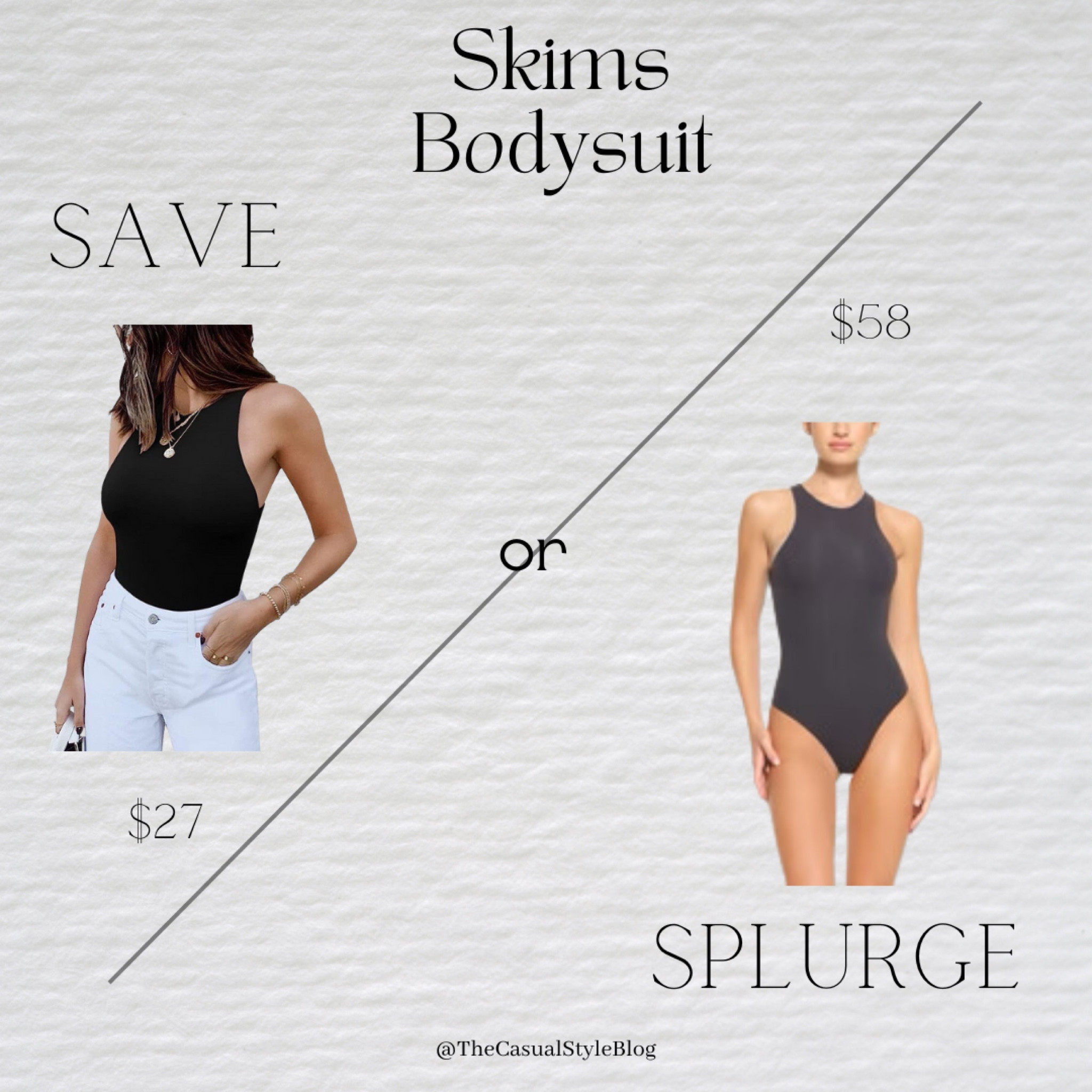 Skims Bodysuit safe or Splurge? 



#LTKfindsunder50 #LTKover40 #LTKfindsunder100