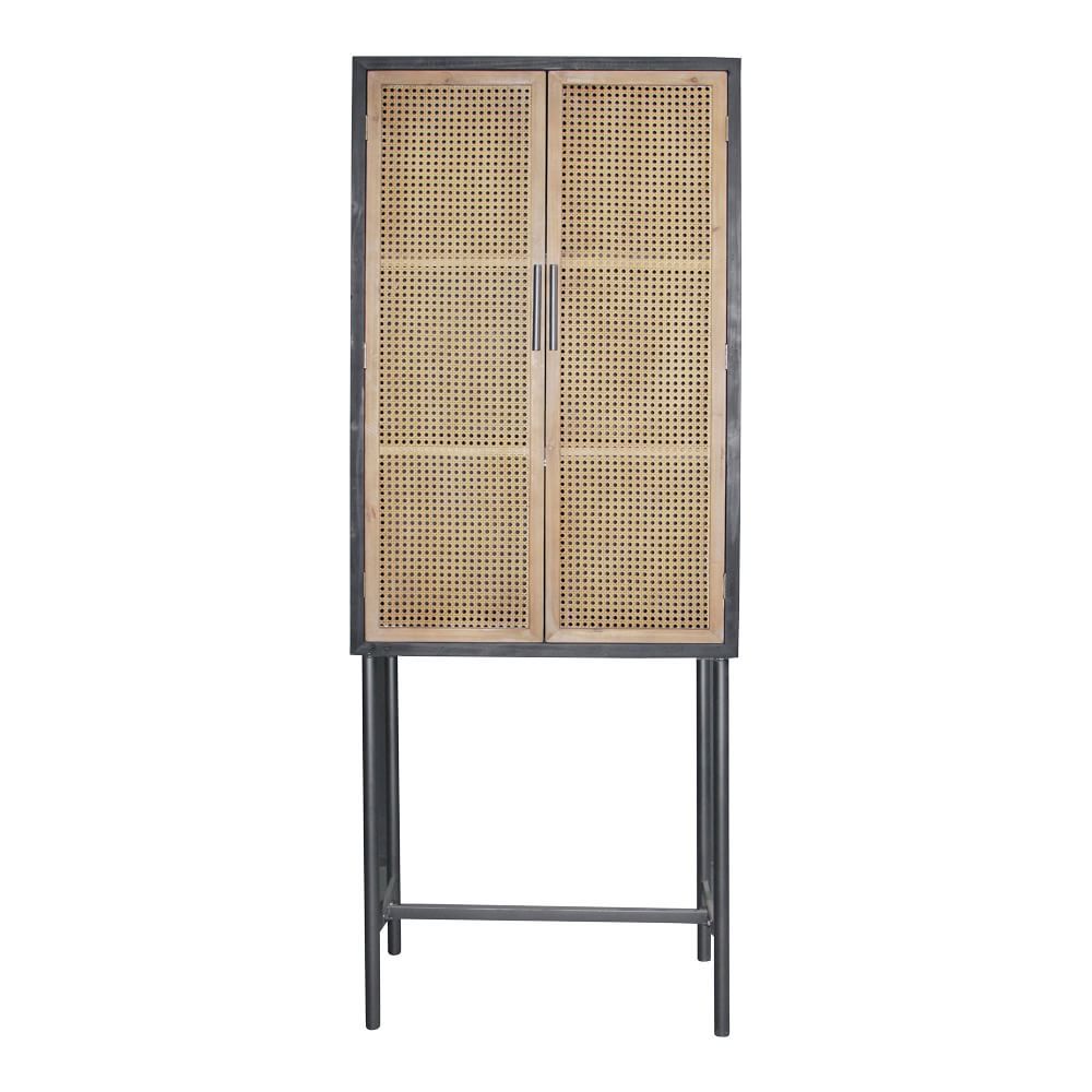 Tall Woven Cabinet | West Elm (US)