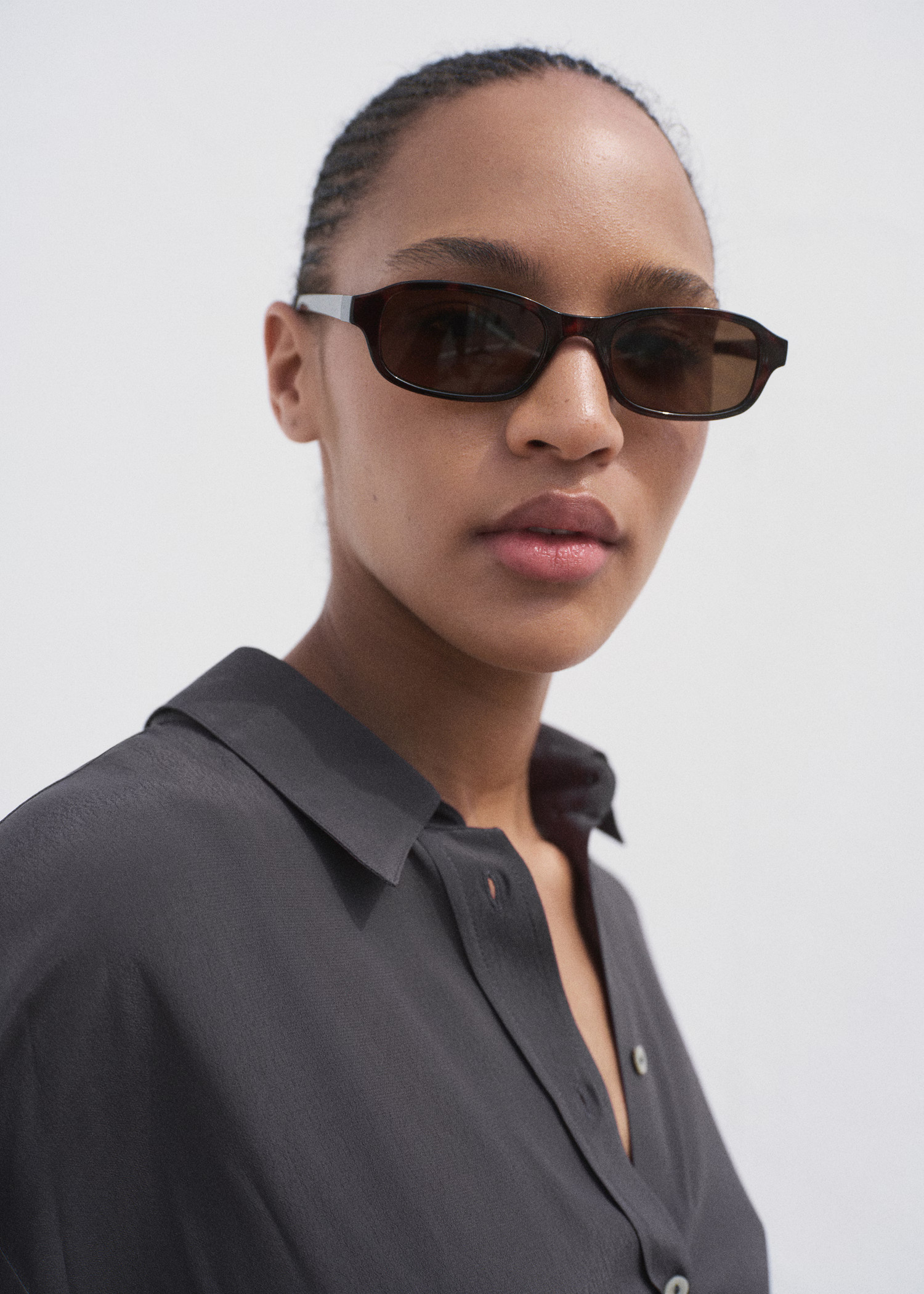 Oversize flowy shirt - Women | MANGO United Kingdom | MANGO (UK)