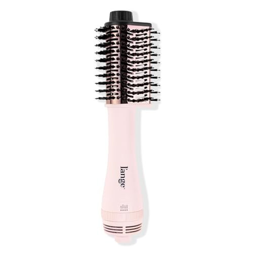 L'ANGE HAIR Le Volume Elevé 65MM 2-in-1 Titanium Brush Dryer | Dry and Style | Unique Teardrop Shape Barrel | 3 Heat Settings | 360° Vented Airflow | Ionic Technology for Frizz-Free Styling (Blush) | Amazon (US)