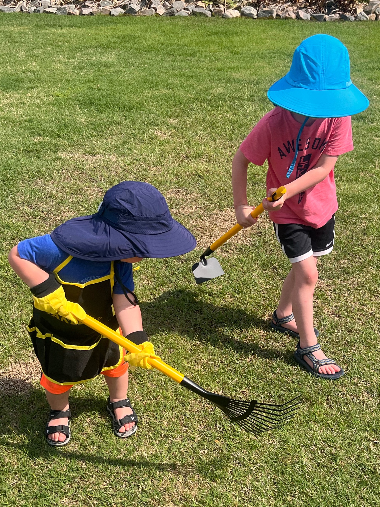 Getting ready to fight the sun with new hats, sunscreen and the new wheelbarrow set from Costco! Because mommy is crazy about sun protection! 

#LTKkids #LTKfamily #LTKbaby