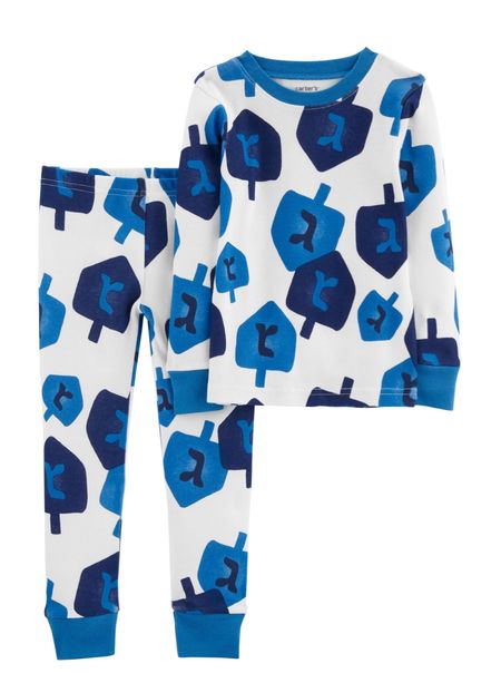 Hanukkah matching family and kids pajamas!