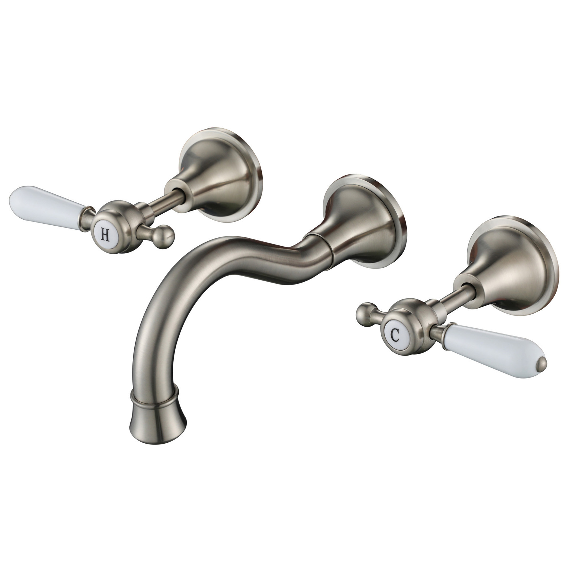 Clementine Bath/Basin Wall Tap Set | Temple & Webster AU