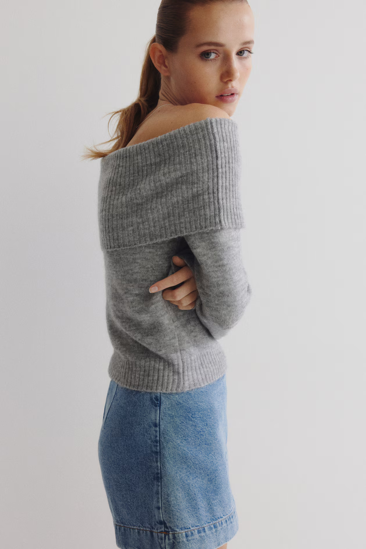 Off-the-Shoulder Sweater | H&M (US + CA)
