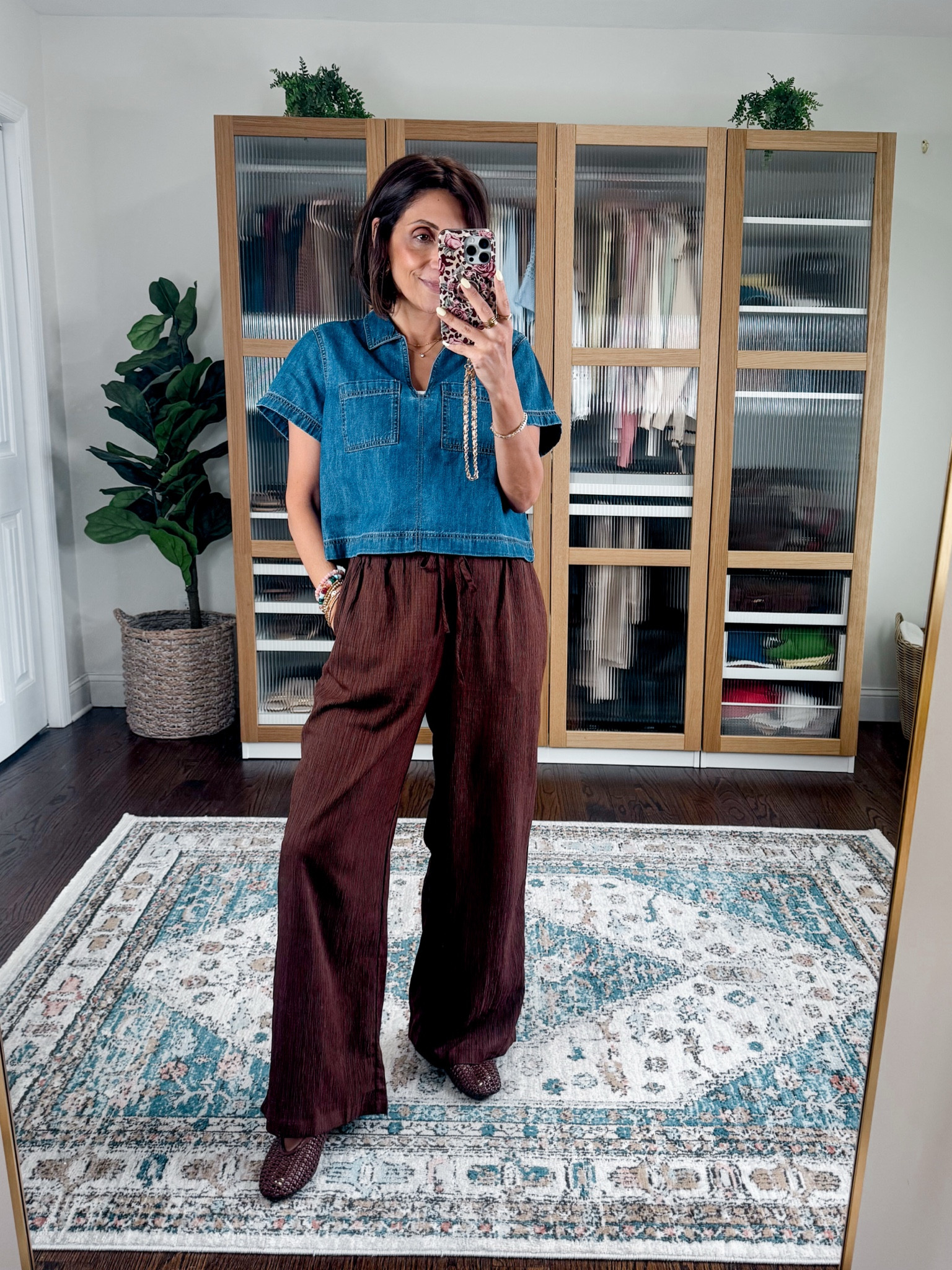 Teacher outfit of the day 
Comfy lightweight Amazon pants drawstring elastic waist  ￼

#LTKootd #LTKOver40 #LTKWorkwear