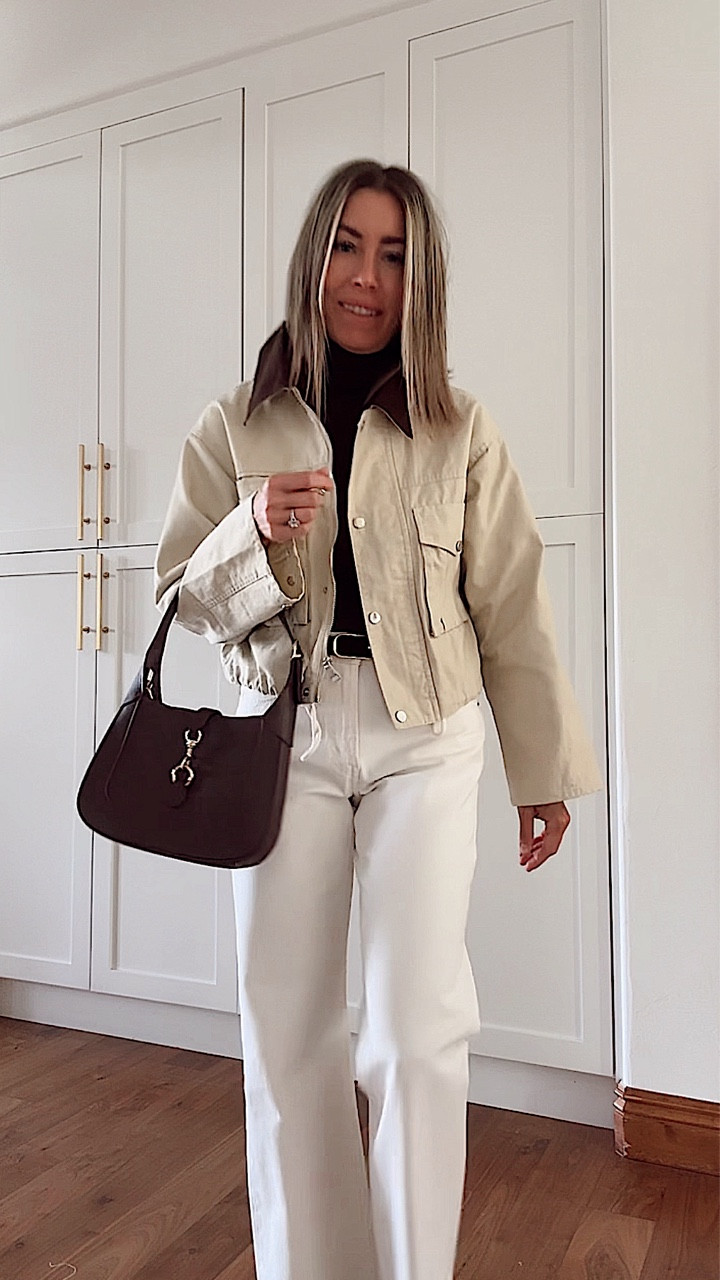 Amazon outfit! Levi’s on sale for under $100!! I’m in a 25.
Barn jacket from Amazon as well and look for less bag. I’m wearing a S in this jacket 

#LTKFindsUnder50 #LTKOver40 #LTKFindsUnder100